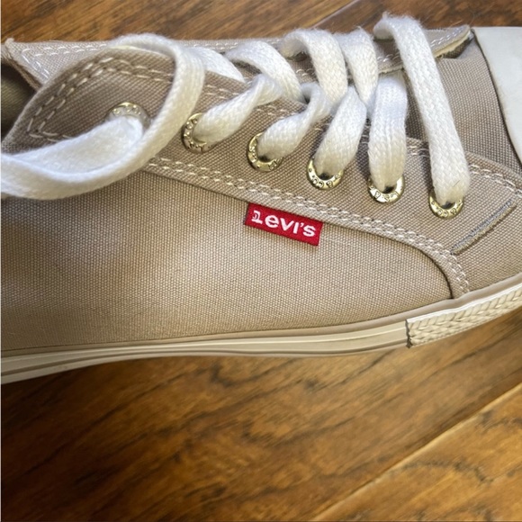 Levi Strauss Stan Buck Print Canvas Mens Sneakers 9 - Picture 6 of 7